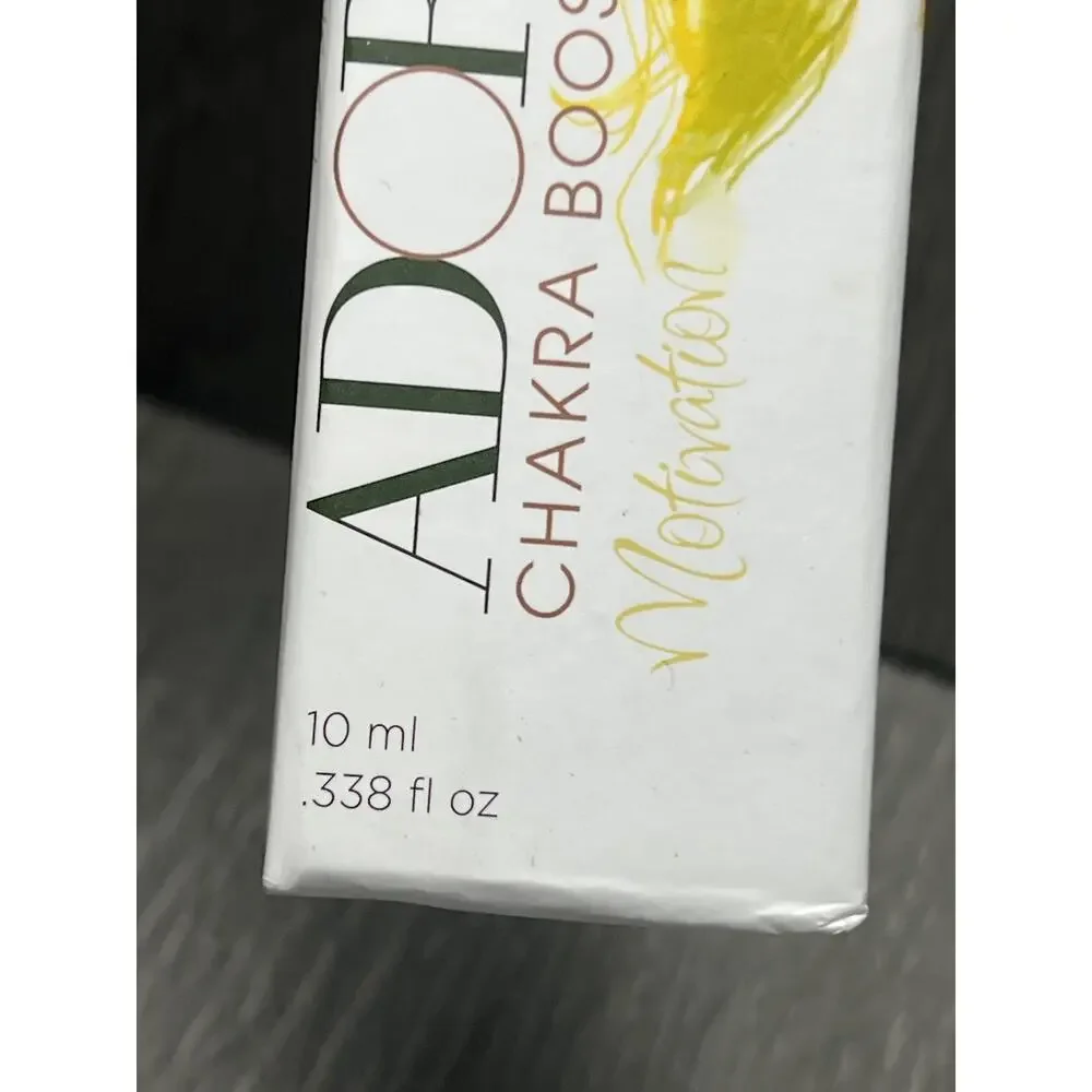 ADORATherapy Chakra Boost Motivation Roll-On Essential Oil Blend 10ml .338 fl oz